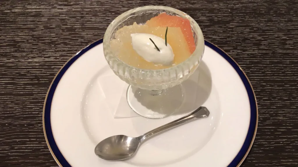 ルコント広尾本店　グレープフルーツのコンポートジュレ