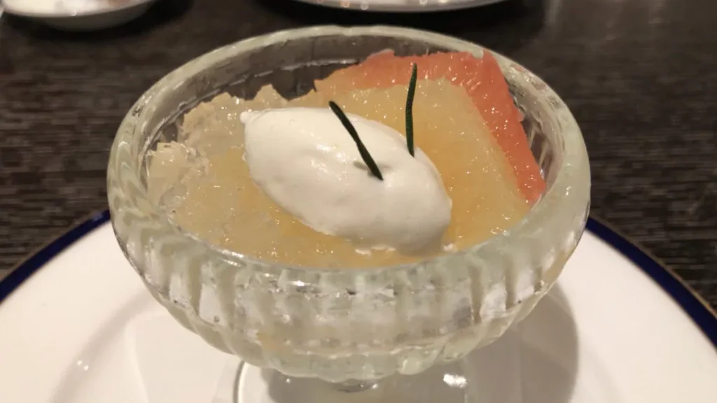 ルコント広尾本店　グレープフルーツのコンポートジュレ