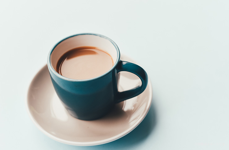 コーヒーカップの写真