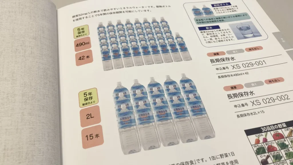 リンベルソナエ 保存水
