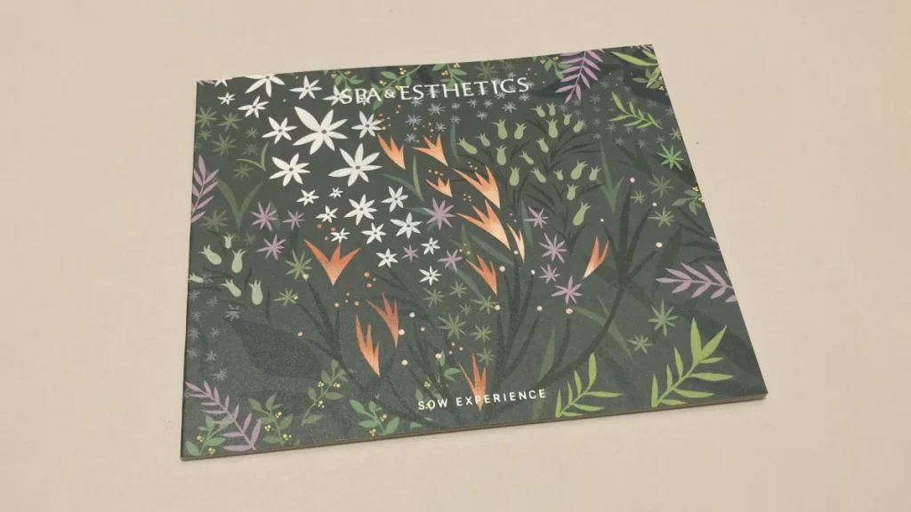 個室スパ・エステチケット　冊子