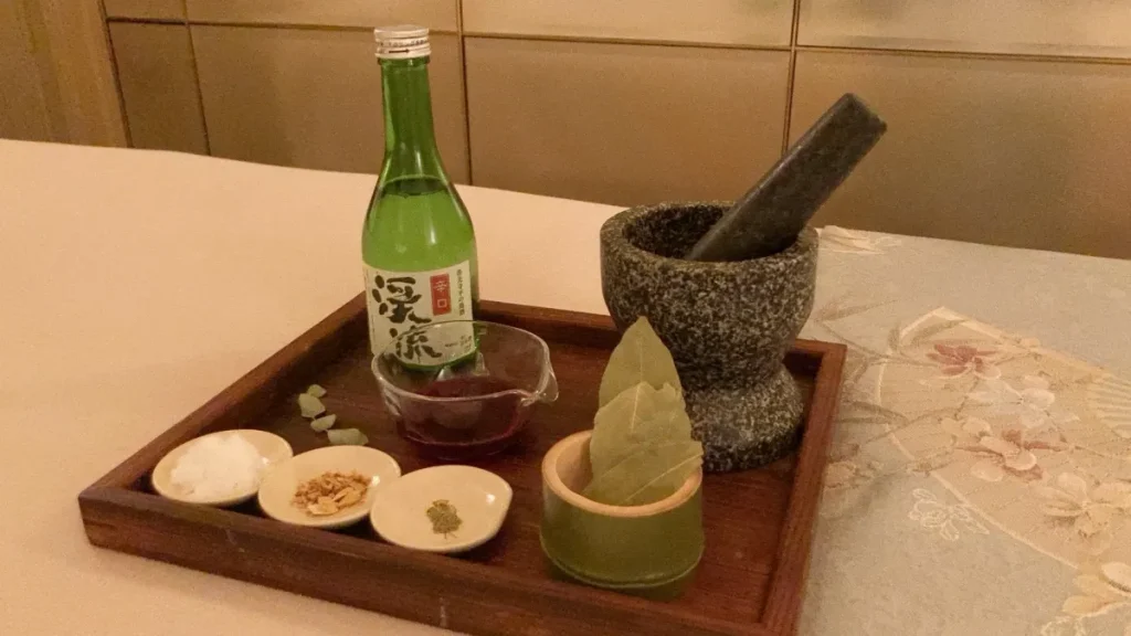 ラピデム東京　フットバスで使うアイテム