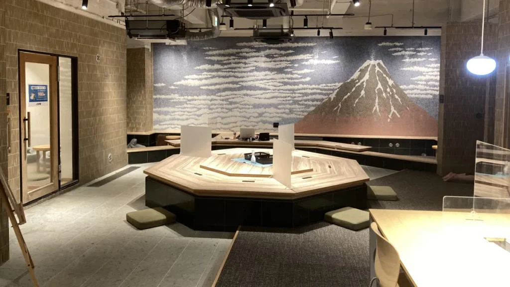 両国湯屋江戸遊 休憩スペース