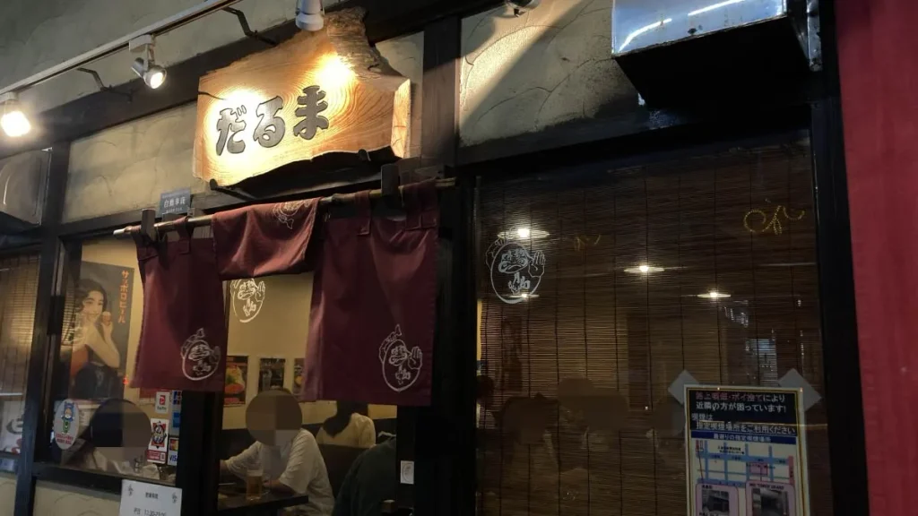 月島名物もんじゃだるま　月島本店　外観